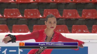 Angela Prilepchanska Македония | ISU Гран При (юниоры) 2018 Линц | Произвольная программа (девушки)