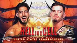 Hell In a Cell 2022 :: Austin Theory vs. Mustafa Ali :: WWEUnited States Championship