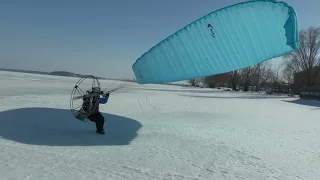 Полёт на параплане с мотором в Старой Майне