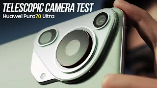 Huawei Pura 70 Ultra — Retractable Telescopic Camera Test — New Phones 2024