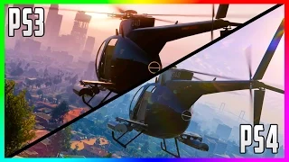 GTA 5 "PS4 vs PS3" Comparison - GTA 5 Next Gen Graphics Comparison! (GTA V)