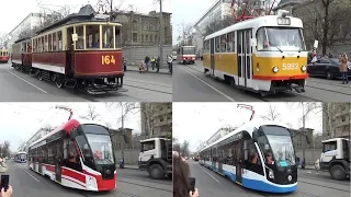 Московский парад трамваев 2019