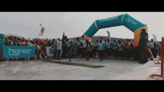 FOR THE BRAVE Honor Vladivostok Ice Run 2017 отчетный фильм