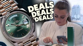 £50K WATCH SALE NEGOTIATION...He bought THREE watches! | Trotters Jewellers