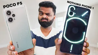 The Epic Battle: POCO F5 vs Nothing Phone 1