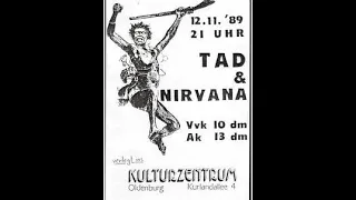 Nirvana - November 12, 1989 - Kulturzentrum, Oldenburg, DE (AUD #1)