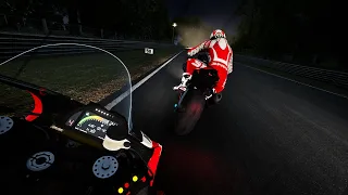 CRAZY FIRST PERSON NIGHT RACE! | Ride 4 Gameplay PC - Ducati Panigale V4R POV Ride at Brands Hatch