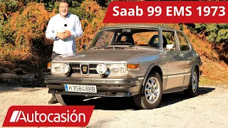 Saab 99 EMS de1973 | Coches CLÁSICOS | Prueba / Test / Review en español | #Autocasión