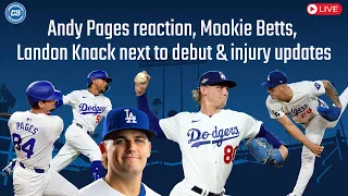 DodgerHeads Postgame: Mookie Betts, Andy Pages spark Dodgers lineup, Landon Knack next to make debut