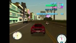 GTA Vice City. Phone Mission#1 (Road Kill - Холодная пицца)