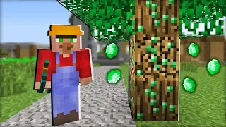 SMARAGD FÁT TALÁLTAM A MINECRAFTBAN! *TITKOS*