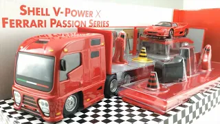 Bburago 1:43 Ferrari Race and Play Hauler Toy For Kids