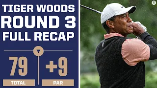 2022 PGA Championship UPDATE: Tiger Woods Finishes 9-OVER in Round 3 | CBS Sports HQ