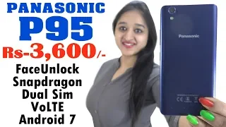 Panasonic P95 , BEST BUDGET PHONE - Unboxing & Overview - In Hindi