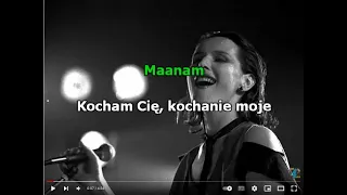 Maanam - Kocham cię kochanie moje   * karaoke *