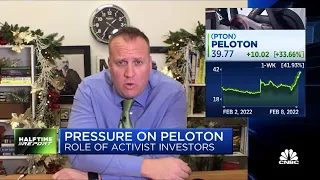 I think most of what you're seeing is a short squeeze: Josh Brown of Peloton