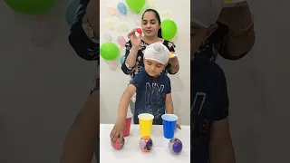 guess the ball in the glass challenge #shorts #viral #abhibajwa