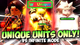 👑New Best Unique Units vs Infinite Mode👑