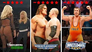 Worst Match Of Every WWE WrestleMania (1-39)