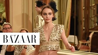 Lily-Rose Depp's Runway Debut at Chanel