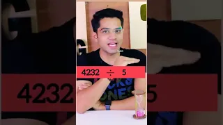 Easy Mathematics Tricks 😁😎 #shivammalik #shorts