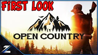 Open Country - First Look At New Open World Hunting Survival Game