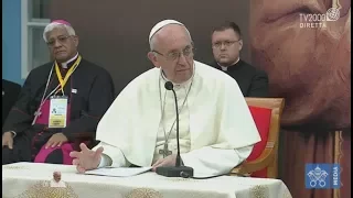 Perù, discorso di Papa Francesco ai Religiosi nel Colegio Seminario San Carlos y San Marcelo