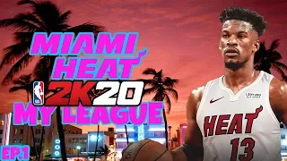 REALISTIC MIAMI HEAT MY LEAGUE WITH NBA 2K20 ROSTERS