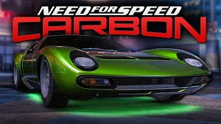 NFS Carbon | 1971 Lamborghini Miura SV Mod Gameplay [1440p60]