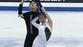 さらあつ ワールド FD『パルプフィクション』岸本彩良 / 田村篤彦 World Junior Figure Skating Championships 2024