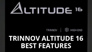 Trinnov Altitude 16 Preamp Best Features