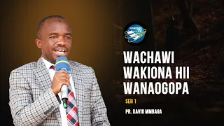 🔴#LIVE: TAR 12/08/2022 - WACHAWI WAKIONA HII WANAOGOPA - SEH 1: PR. DAVID MMBAGA