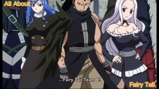 FAIRY TAIL TEAM B DURING THE START OF GRAND MAGIC GAMES