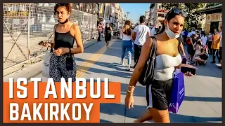 Turkey Istanbul Walking Tour | Bakırköy Istanbul 4k Walking Tour | 4k UHD 60FPS | AUGUST 2021