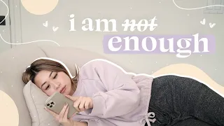 how to stop feeling not good enough 🤍 heal your self worth