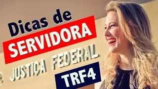 Dicas de uma SERVIDORA do TRF para quem vai fazer o concurso da Justiça Federal