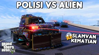 POLISI VS MOBIL SLAMVAN KEMATIAN - GTA 5 ROLEPLAY