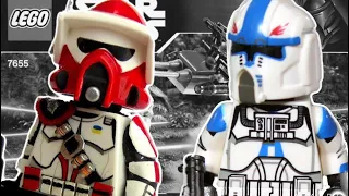 ТОП 5 КЛОНОВ ИЗ ЛЕГО ЗВЕЗДНЫЕ ВОЙНЫ (Lego Star Wars Top Clone Minifigures)