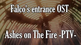 Falco enters the battle |「Ashes on The Fire -PTV-」ANIME ver. | Attack on Titan OST (S4 / Ep.30)