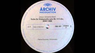 Bach, Cello Suite, No,3, Pierre Fournier, Cello