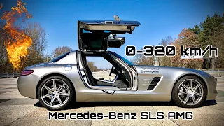 Mercedes-Benz SLS AMG | Kurzer Fahreindruck | inkl. 0-320 km/h Autobahn-POV | 🔥🔥🔥