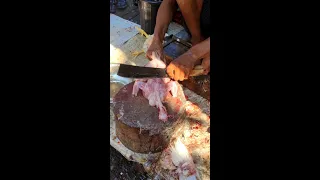 Chicken Cutting Skills By Professional Cutter | Best Chicken Cutting Skills | #shorts