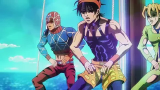 JoJo’s Bizarre Adventure|Golden Wind Passione Dance (Aaron Smith - Dancin - Krono Remix)