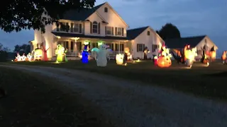 Halloween House Black Oak Road Flushing OH