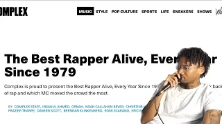 THE CEEMAN Looks At Complex - The Best Rapper Alive, Every Year Since 1979