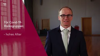 Info-Video zu Covid-19-Medikamenten mit Dr. Christoph Wenisch