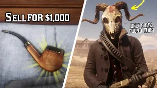 10 RAREST & SECRET Items YOU MISSED in Red Dead Redemption 2