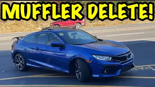 2019 Honda Civic Si Turbo w/ MUFFLER DELETE!