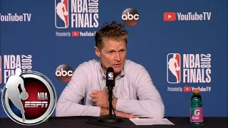 Steve Kerr: LeBron James and Michael Jordan are 'the two best players I've ever witnessed' | ESPN