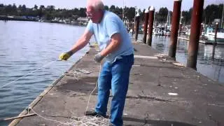 Crabbing in Yaquina Bay